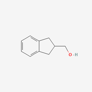 molecular formula C10H12O B1583547 (2,3-二氢-1H-茚-2-基)甲醇 CAS No. 5445-45-4