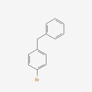 molecular formula C13H11B B1583556 1-Benzyl-4-bromobenzene CAS No. 2116-36-1