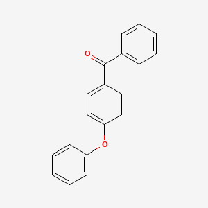 molecular formula C19H14O2 B1583559 4-苯氧基二苯甲酮 CAS No. 6317-73-3