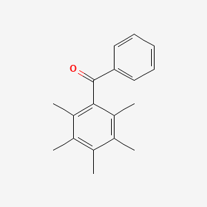 molecular formula C18H20O B1583578 2,3,4,5,6-Pentamethylbenzophenone CAS No. 20386-33-8