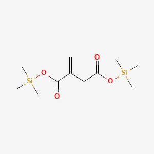 molecular formula C11H22O4Si2 B1583585 Bis(trimethylsilyl)itaconate CAS No. 55494-04-7