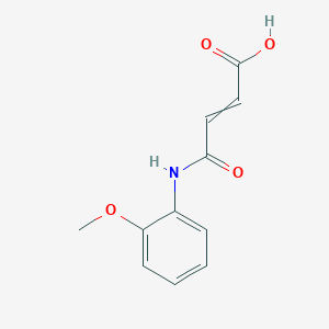 B1583603 (Z)-4-(2-methoxyanilino)-4-oxobut-2-enoic acid CAS No. 36847-94-6