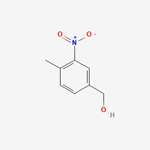 molecular formula C8H9NO3 B1583614 4-甲基-3-硝基苄醇 CAS No. 40870-59-5