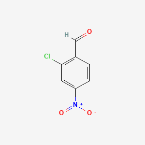 molecular formula C7H4ClNO3 B1583620 2-氯-4-硝基苯甲醛 CAS No. 5568-33-2