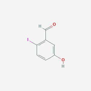 molecular formula C7H5IO2 B1583621 5-Hydroxy-2-iodobenzaldehyde CAS No. 50765-11-2
