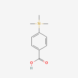 molecular formula C10H14O2Si B1583622 4-(Trimethylsilyl)benzoic acid CAS No. 15290-29-6