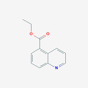 molecular formula C12H11NO2 B1583624 Ethyl quinoline-5-carboxylate CAS No. 98421-25-1