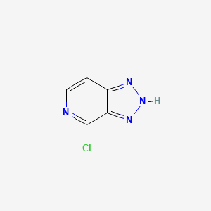 molecular formula C5H3ClN4 B1583625 4-Chloro-3h-[1,2,3]triazolo[4,5-c]pyridine CAS No. 36258-82-9