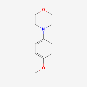 molecular formula C11H15NO2 B1583628 4-(4-Methoxyphenyl)morpholine CAS No. 27347-14-4