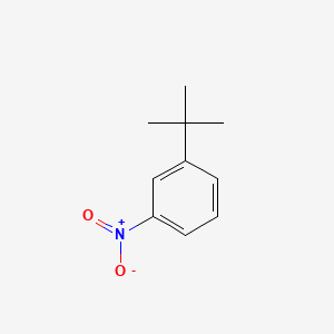 molecular formula C10H13NO2 B1583637 1-tert-Butyl-3-nitrobenzene CAS No. 23132-52-7