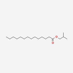 molecular formula C18H36O2 B1583645 Isobutyl myristate CAS No. 25263-97-2