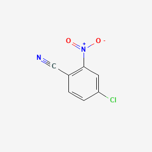 molecular formula C7H3ClN2O2 B1583667 4-氯-2-硝基苯腈 CAS No. 34662-32-3