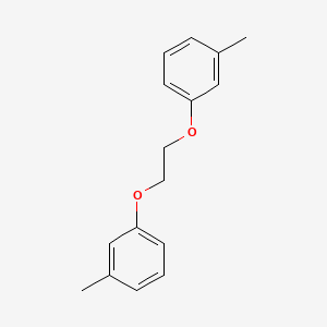 molecular formula C16H18O2 B1583668 1,2-Bis(3-methylphenoxy)ethane CAS No. 54914-85-1
