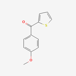 molecular formula C12H10O2S B1583677 2-(4-甲氧基苯甲酰)噻吩 CAS No. 4160-63-8
