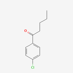 molecular formula C11H13ClO B1583678 4'-氯戊基苯酮 CAS No. 25017-08-7