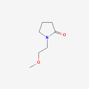 molecular formula C7H13NO2 B1583691 1-(2-甲氧基乙基)吡咯烷-2-酮 CAS No. 51576-82-0