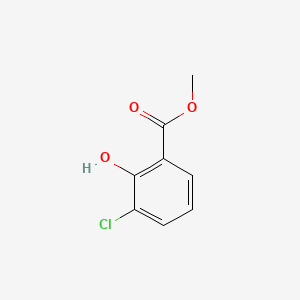 molecular formula C8H7ClO3 B1583692 Methyl 3-chloro-2-hydroxybenzoate CAS No. 52159-67-8