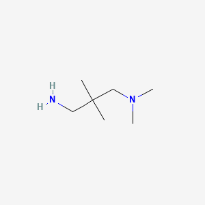 molecular formula C7H18N2 B1583693 N,N,2,2-四甲基-1,3-丙二胺 CAS No. 53369-71-4