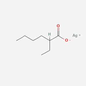 molecular formula C8H15AgO2 B1583719 2-乙基己酸银 CAS No. 26077-31-6