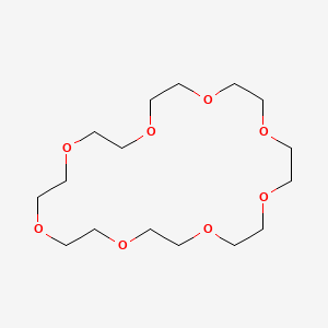 molecular formula C16H32O8 B1583726 1,4,7,10,13,16,19,22-Octaoxacyclotetracosane CAS No. 33089-37-1