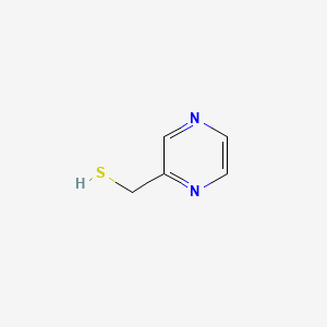 molecular formula C5H6N2S B1583735 2-巯基甲基吡嗪 CAS No. 59021-02-2
