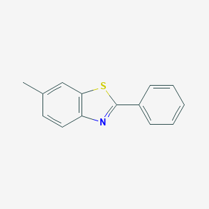molecular formula C14H11NS B158374 6-甲基-2-苯基-1,3-苯并噻唑 CAS No. 10205-58-0