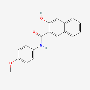 B1583751 3-Hydroxy-4'-methoxy-2-naphthanilide CAS No. 92-79-5