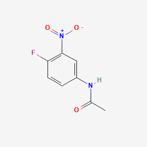 molecular formula C8H7FN2O3 B1583754 N-(4-氟-3-硝基苯基)乙酰胺 CAS No. 351-32-6