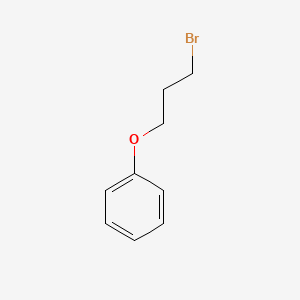 molecular formula C9H11BrO B1583762 (3-溴丙氧基)苯 CAS No. 588-63-6