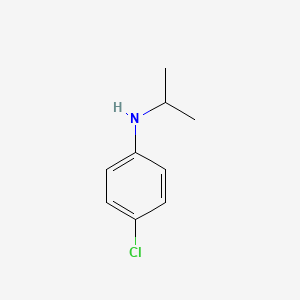 molecular formula C9H12ClN B1583766 4-Chloro-N-isopropylaniline CAS No. 770-40-1