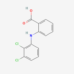 molecular formula C13H9Cl2NO2 B1583780 Clofenamic acid CAS No. 4295-55-0