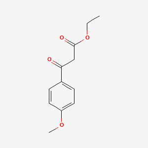 B1583801 Ethyl 3-(4-methoxyphenyl)-3-oxopropanoate CAS No. 2881-83-6