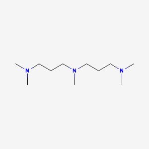 molecular formula C11H27N3 B1583813 2,6,10-Trimethyl-2,6,10-triazaundecane CAS No. 3855-32-1