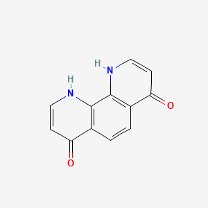 molecular formula C12H8N2O2 B1583814 1,10-菲咯啉-4,7-二醇 CAS No. 3922-40-5