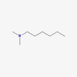 molecular formula C8H19N B1583818 N,N-Dimethylhexylamine CAS No. 4385-04-0