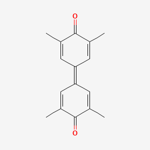 molecular formula C16H16O2 B1583824 3,3',5,5'-Tetramethyldiphenoquinone CAS No. 4906-22-3