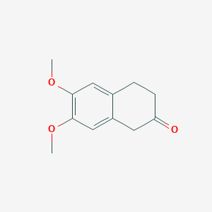 molecular formula C12H14O3 B1583830 6,7-Dimethoxy-2-tetralone CAS No. 2472-13-1