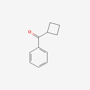 molecular formula C11H12O B1583845 环丁基苯甲酮 CAS No. 5407-98-7