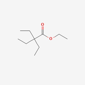 molecular formula C10H20O2 B1583857 Ethyl 2,2-diethylbutyrate CAS No. 34666-17-6