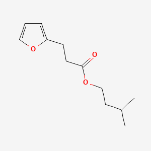 molecular formula C12H18O3 B1583862 Isoamyl 3-(2-furan)propionate CAS No. 7779-67-1