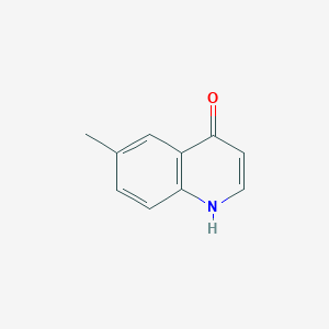 molecular formula C10H9NO B1583873 4-羟基-6-甲基喹啉 CAS No. 23432-40-8