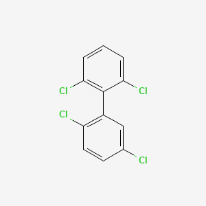 molecular formula C12H6Cl4 B1583886 2,2',5,6'-Tetrachlorobiphenyl CAS No. 41464-41-9