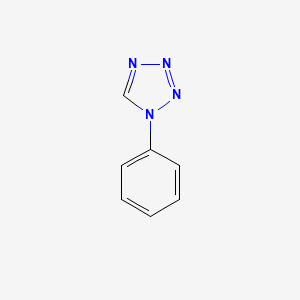 molecular formula C7H6N4 B1583905 1-苯基-1H-四唑 CAS No. 5378-52-9