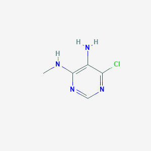 molecular formula C5H7ClN4 B1583913 6-Chloro-N4-methyl-4,5-pyrimidinediamine CAS No. 52602-68-3