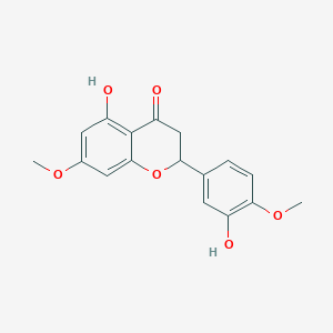 molecular formula C17H16O6 B1583917 桃叶珊瑚素 CAS No. 28590-40-1