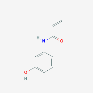 molecular formula C9H9NO2 B1583932 N-(3-羟基苯基)丙烯酰胺 CAS No. 13040-21-6