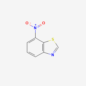molecular formula C7H4N2O2S B1583935 7-硝基苯并[d]噻唑 CAS No. 2942-05-4