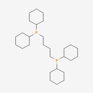 molecular formula C28H52P2 B1583941 1,4-双(二环己基膦)丁烷 CAS No. 65038-36-0