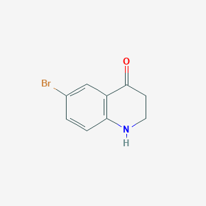 molecular formula C9H8BrNO B1583953 6-Bromo-2,3-dihydroquinolin-4(1H)-one CAS No. 76228-06-3