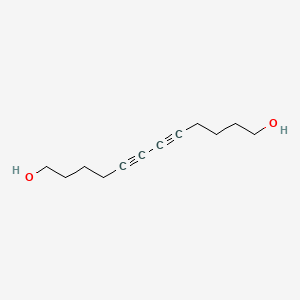 molecular formula C12H18O2 B1583964 5,7-十二炔-1,12-二醇 CAS No. 74602-32-7